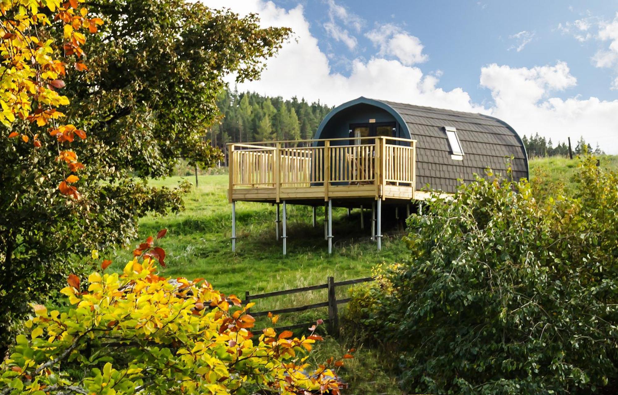 Spectacular Mountain View Ecopod Villa Newtonmore Dış mekan fotoğraf