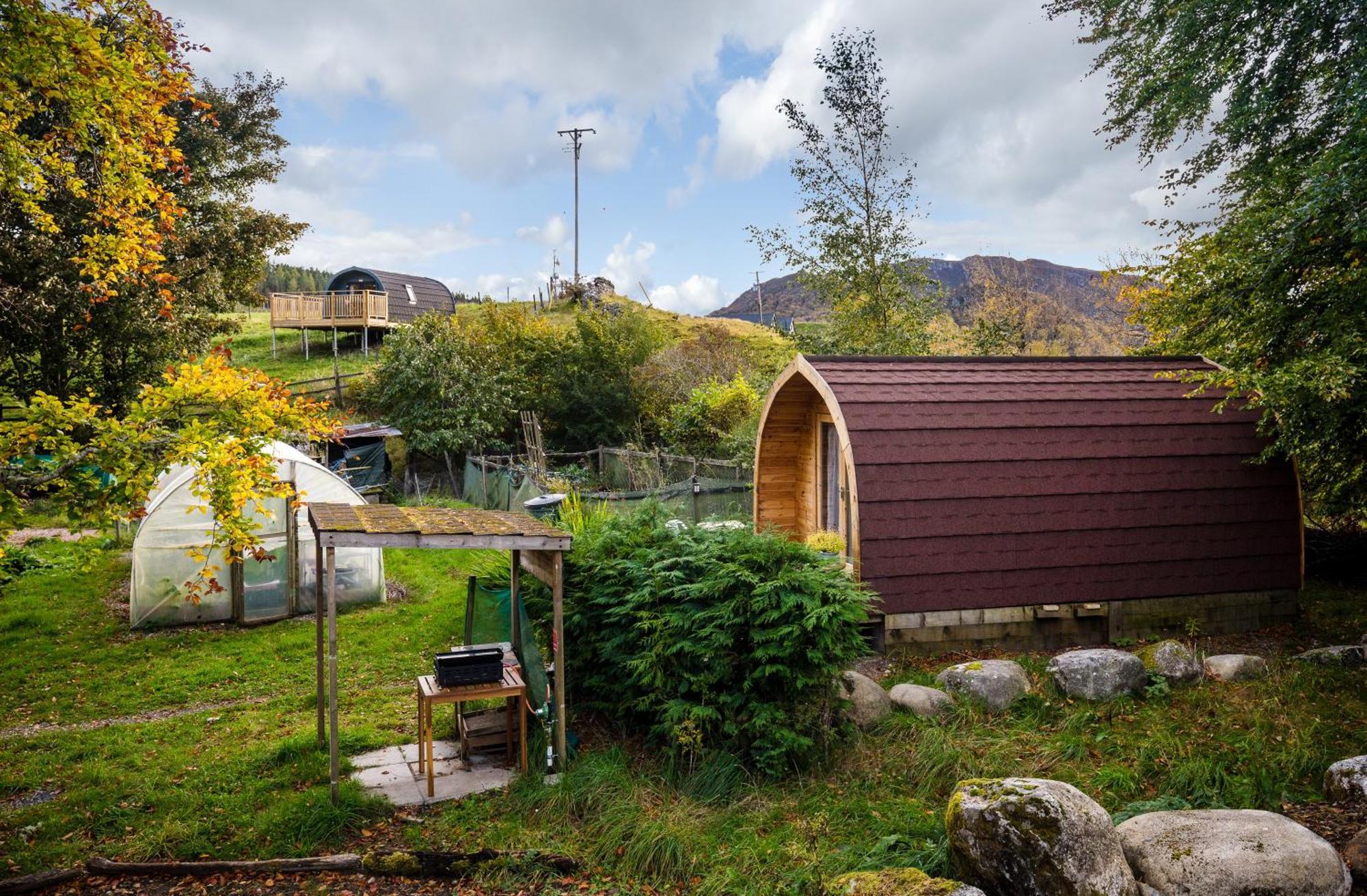 Spectacular Mountain View Ecopod Villa Newtonmore Dış mekan fotoğraf